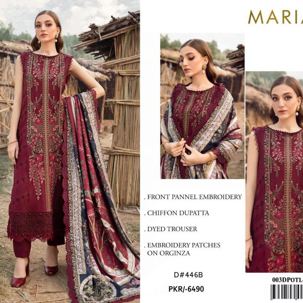 Maria B – Premium Lawn Collection (Unstitched)