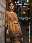 Bareeza – Summer Collection 2025 (Vol-2526) Printed Embroidered Lawn 3-Piece Unstitched Suit – 8 Elegant Designs