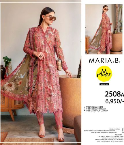 Maria B – Premium Printed Lawn Collection 2025