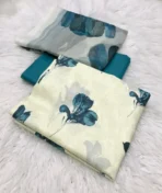Maria B printed lawn suit 3PC with chiffon dupatta – Summer 2025 edition