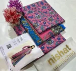 Nishat Linen Summer 2025 printed lawn 3PC suit with fancy dupatta