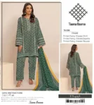 Taana Baana Viscose Winter Unstitched 2025 – Printed shirt, dupatta, and trouser – 09 designs in different colors – Pakistani winter dresses
