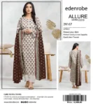 Edenrobe Winter Collection 2025 – digital printed linen shirt, sleeves, dobby linen dupatta, and dyed trouser – 11 designs – Pakistani unstitched winter suits for women
