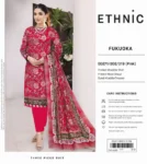 ETHNIC Winter Collection 2025 – Printed khaddar shirt, printed wool shawl, dyed trouser – 11 designs – Pakistani unstitched suits for women