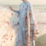 Qalamkar Premium Edition Dhank 3Pc Unstitched Suit with heavy embroidery, digital printed shawl, and dyed trouser – Pakistani winter designer wear 2025