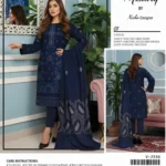 MUNRAQ by Nisha Designer Winter Collection 2025 – Fancy viscose embroidered shirt, jacquard shawl, dyed trouser – 8 unique unstitched designs – Pakistani premium winter suits