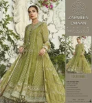 Zameen & Emaan Premium Embroidered Linen Collection Vol. 1131 – embroidered shirt, trouser, and Bamber chiffon dupatta – 7 designs – Winter 2025 Pakistani suits