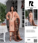 Ripple Collection Winter 2025 – printed golden chambre shirt, dupatta, and trouser – 11 designs – Pakistani unstitched winter suits for women