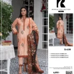 Ripple Collection Winter 2025 – printed golden chambre shirt, dupatta, and trouser – 11 designs – Pakistani unstitched winter suits for women