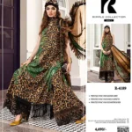 Ripple Collection Winter 2025 – printed khaddar shirt, dupatta, and trouser – 10 designs – Pakistani unstitched winter suits for women