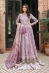 Maria B Premium Edition 3Pc Digital Printed Linen Unstitched Suit with embroidery patches and digital printed dupatta – Pakistani designer winter wear 2025