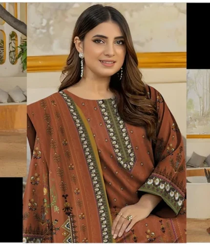 Bareeze Style Fancy Khaddar Suits Winter Collection