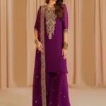 Luxury Embroidered 3 Piece Unstitched Suit | SheraziShoppingCenter