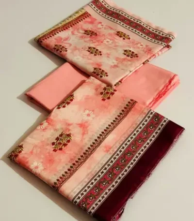 Bin Saeed original 3PC printed lawn suit with shirt, dupatta, and trouser – Summer 2025 collection